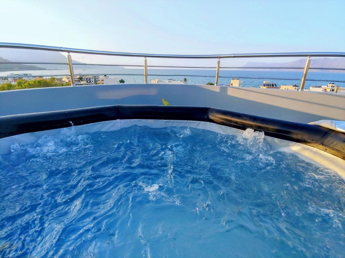 Appartement Blue Horizon à Kíssamos Extérieur photo