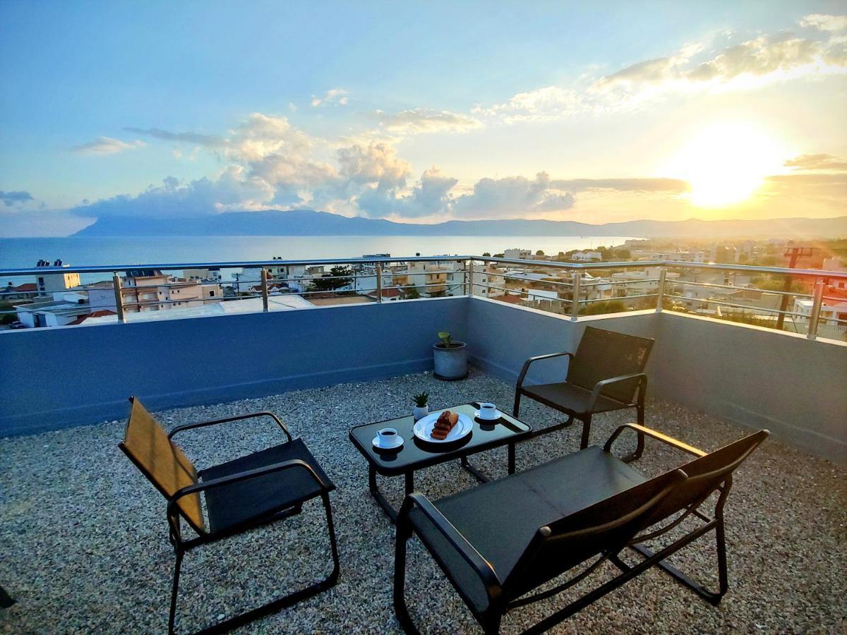 Appartement Blue Horizon à Kíssamos Extérieur photo