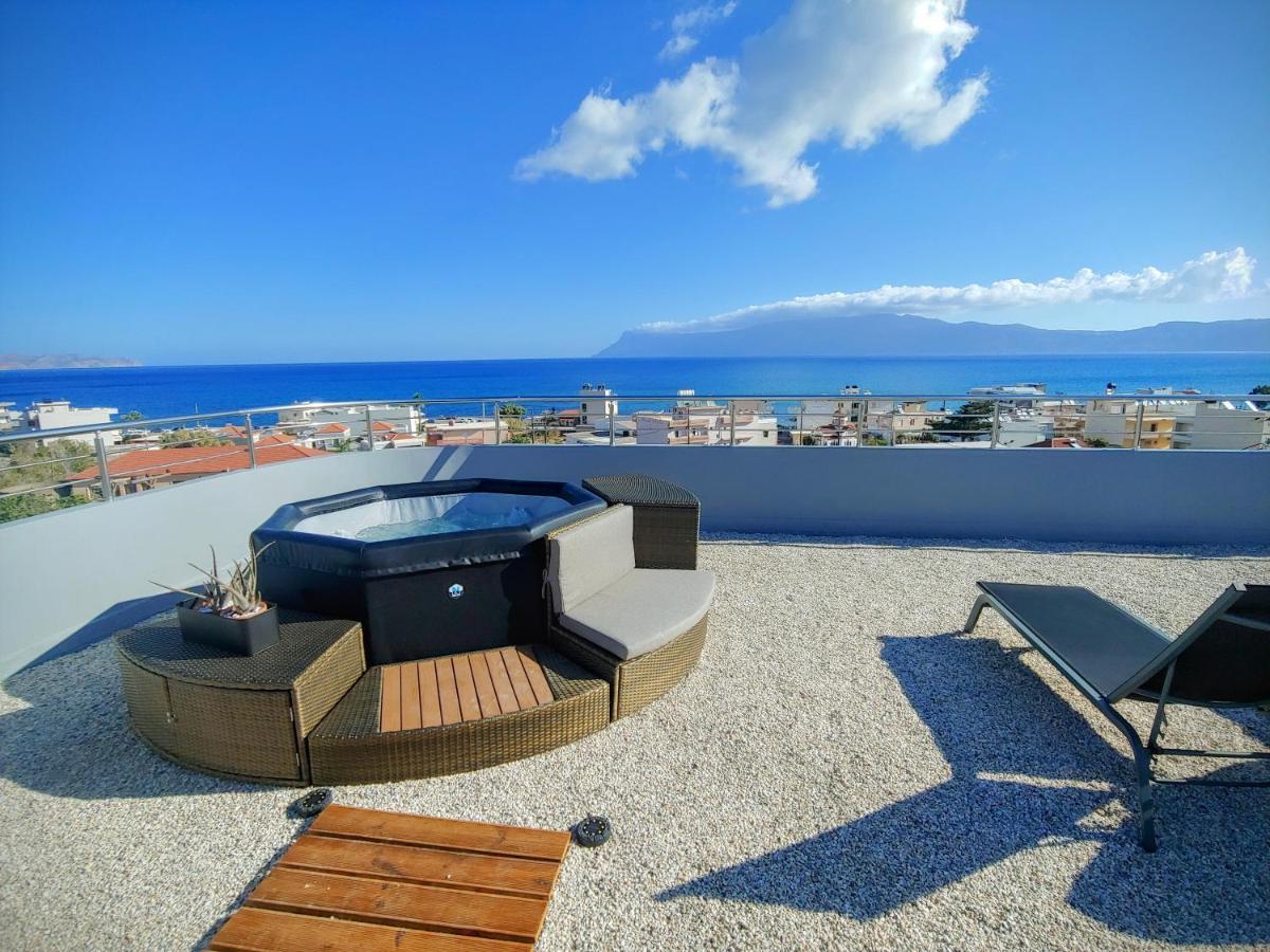 Appartement Blue Horizon à Kíssamos Extérieur photo